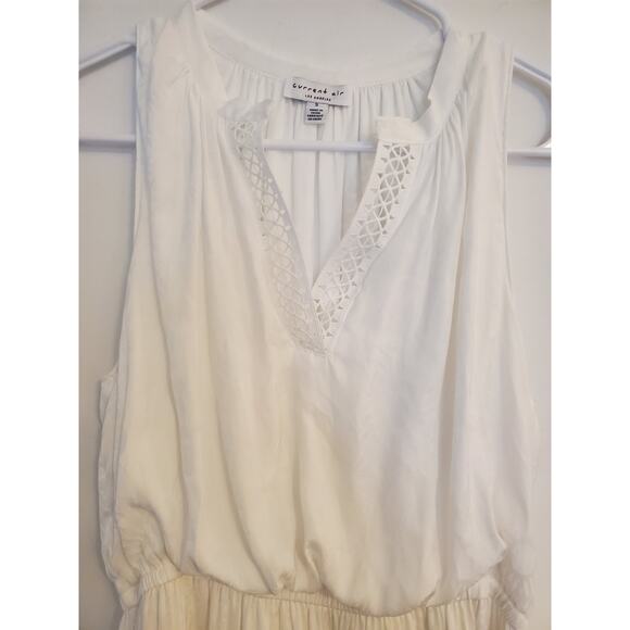 Current Air Los Angeles White Maxi Sleeveless Dress Size Small - Picture 3 of 8